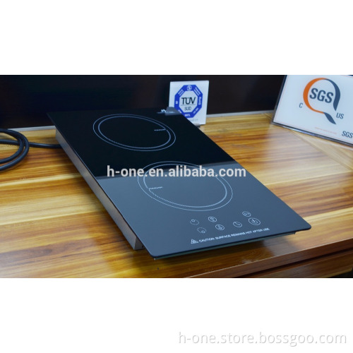 Chinese factory, home&kitchen appliances 2 burner induction,hotpot induction cooker